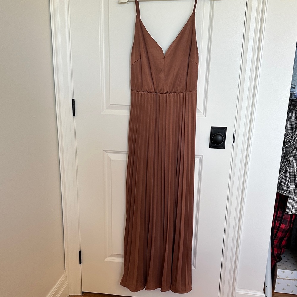 Chic Tan Maxi Dress